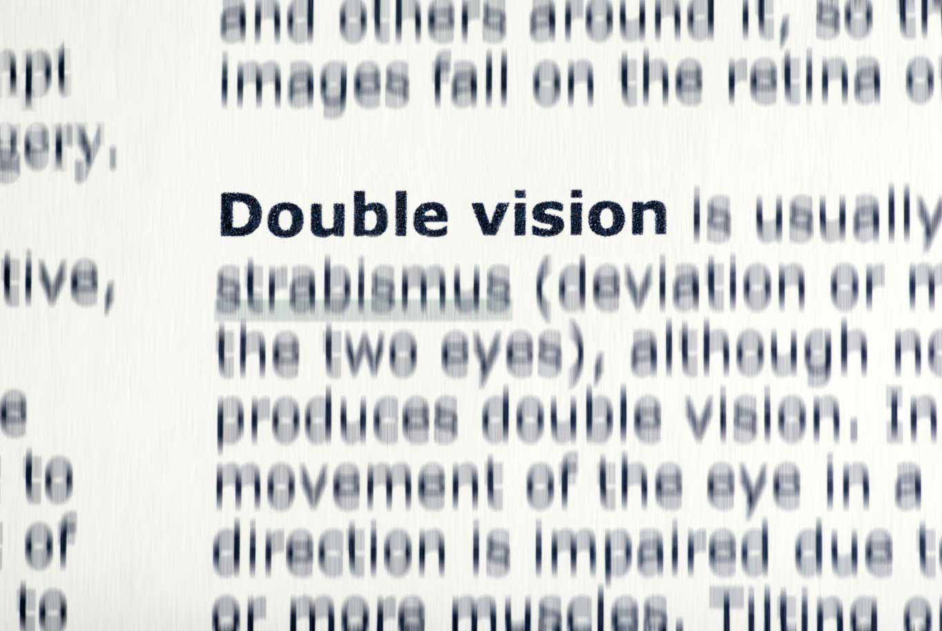 Vision Therapy Treatment for Double Vision, Causes of Double Vision